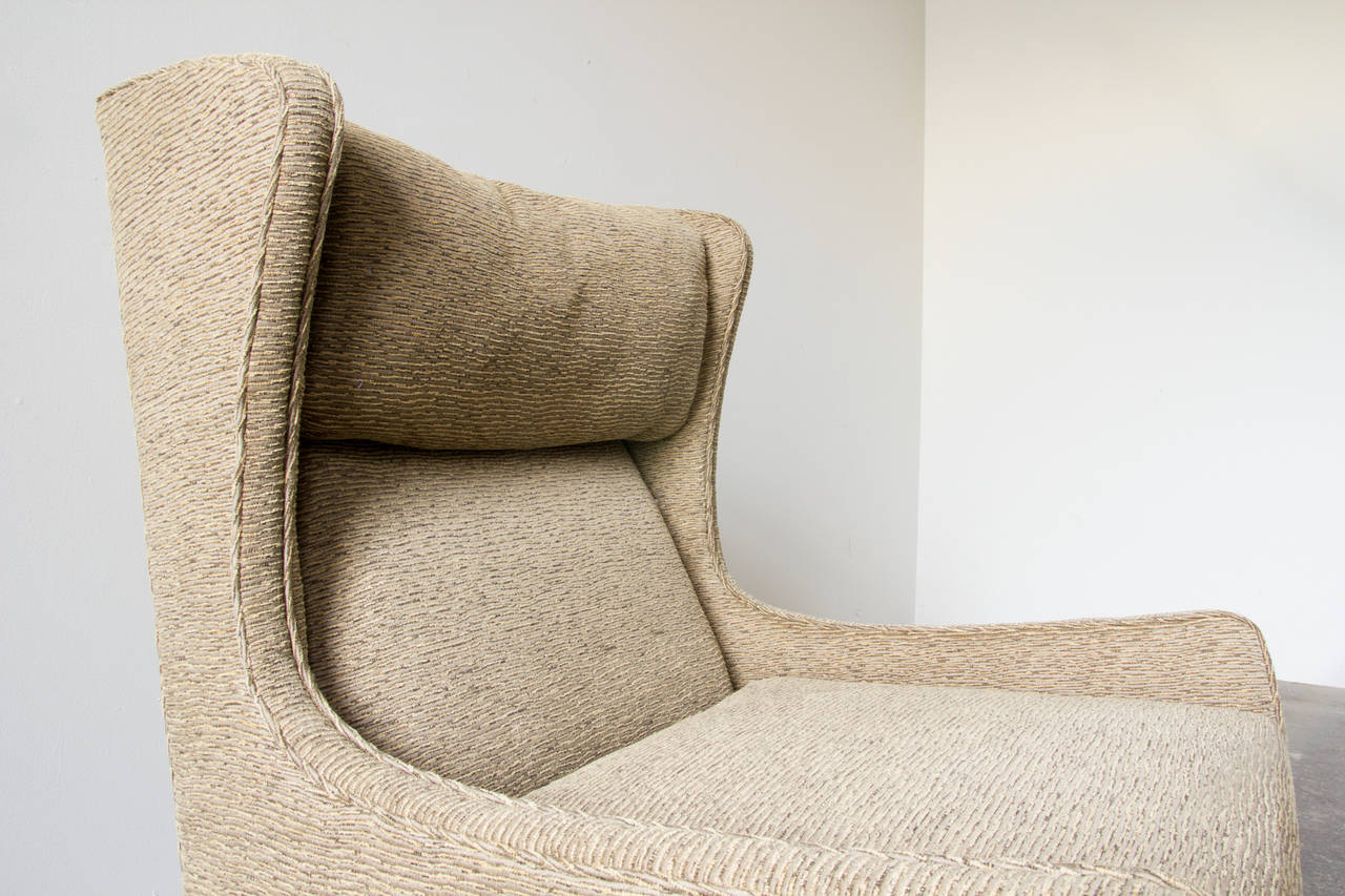 Mid-Century Modern W & J Sloane Wingback Chair