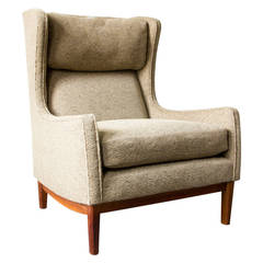 W & J Sloane Wingback Chair