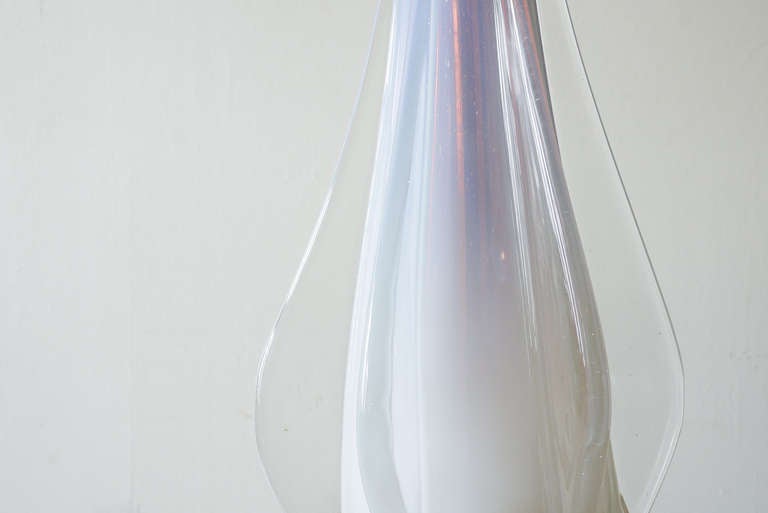 Italian Murano Glass Lamp For Sale 1