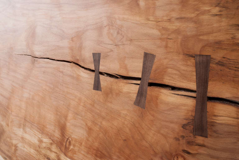 American Live  Edge Beech Headboard