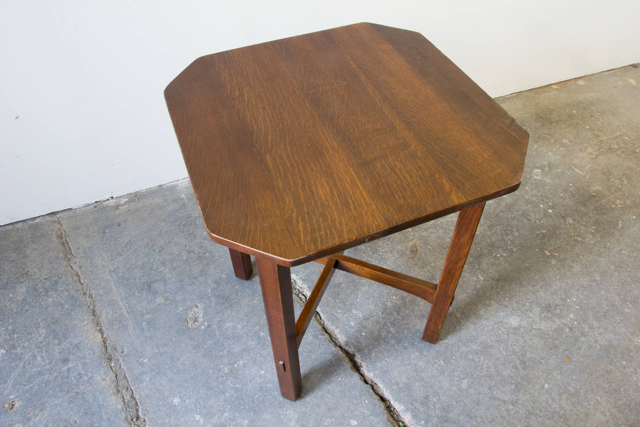 Gustav Stickley Lamp Table