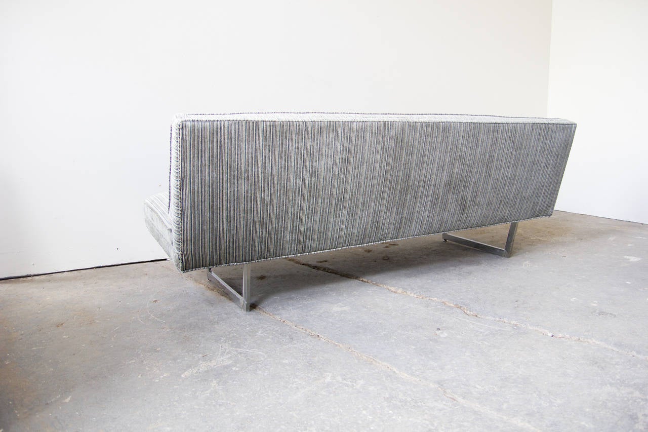 Patrician Armless Sled Sofa