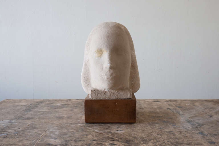 Gaetano Cecere Escultura de escayola Base de madera nº 8