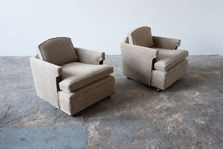 Low Rolling Club Chairs