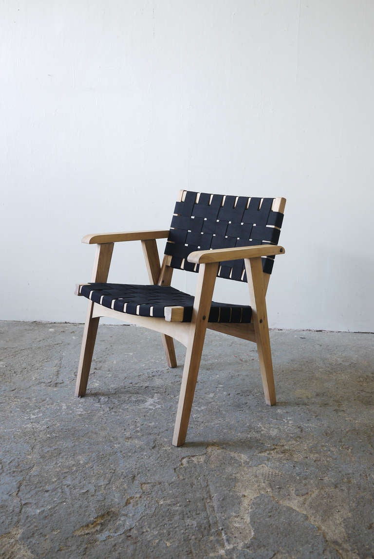 American Webbed Birch Bench and Chair