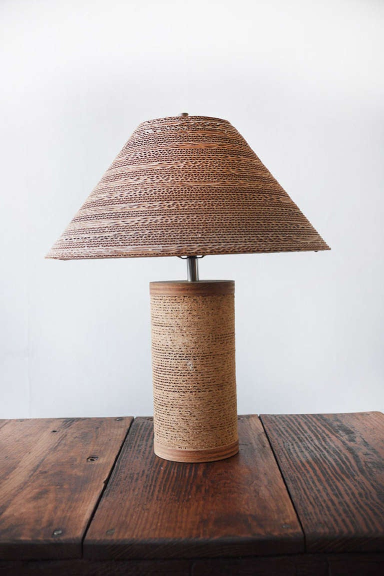 Mid-Century Modern Gregory Van Pelt Cardboard Lamps