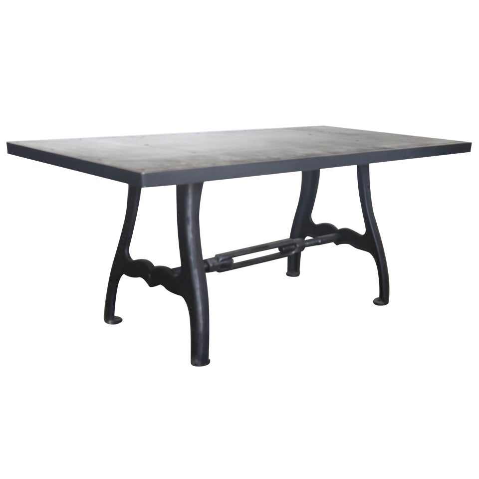 Mesa base para torno de máquina con tablero de acero en venta