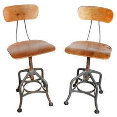 Vintage UHL Toledo Stool