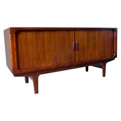 Dyrlund Palisander-Tambour-Credenza