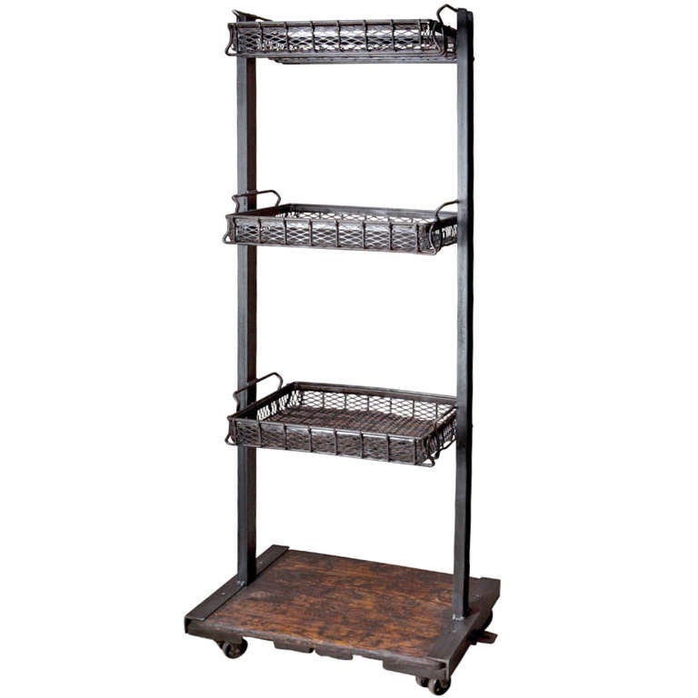 Basket Shelves For Sale at 1stDibs