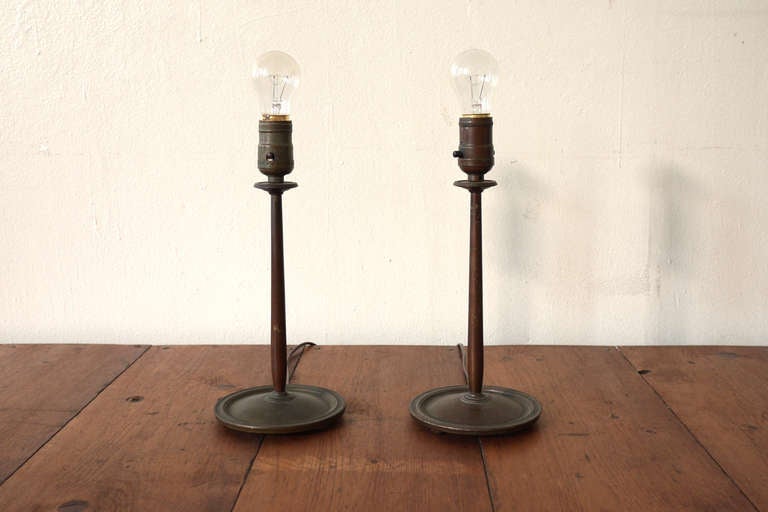 Aurora decorative art lamps made in NYC.