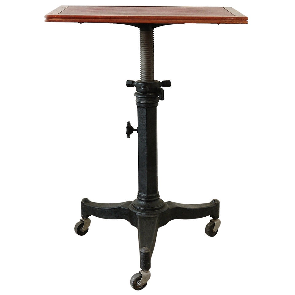 Antique Optometrist's Table For Sale