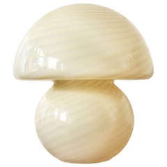 Murano Mushroom Lamp by Vistosi