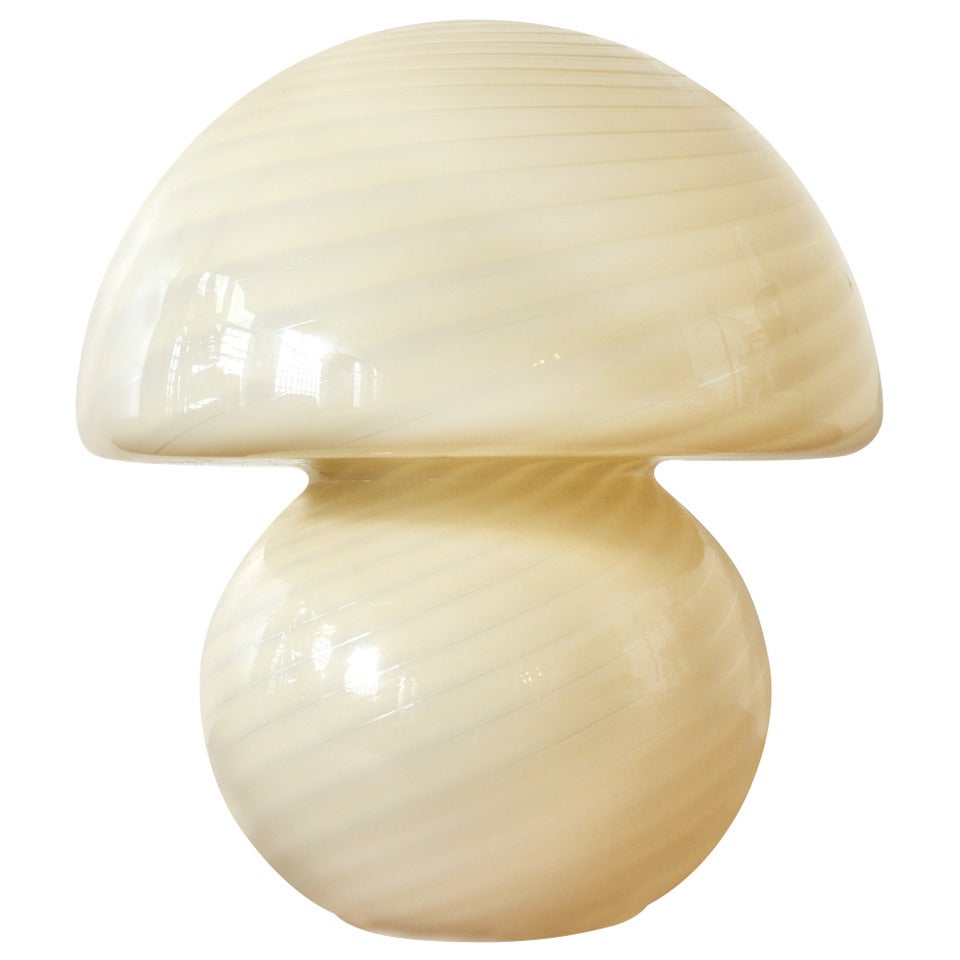 Murano Mushroom Lamp by Vistosi
