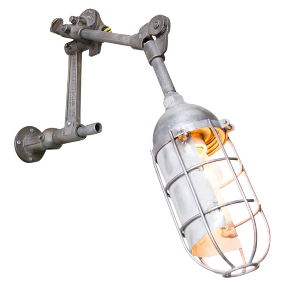 Woodward Caged Lamp