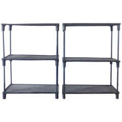 Solid Iron Shelves