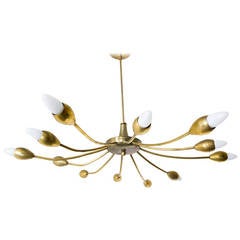 Brass Sputnik Chandelier 7
