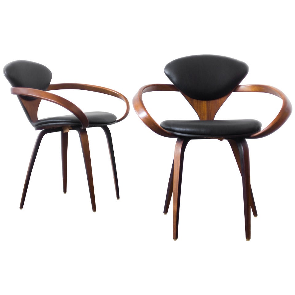 Norman Cherner Pretzel Chairs