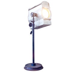 Vintage N.Y. Display Stage Lighting Co. Stage Lamp