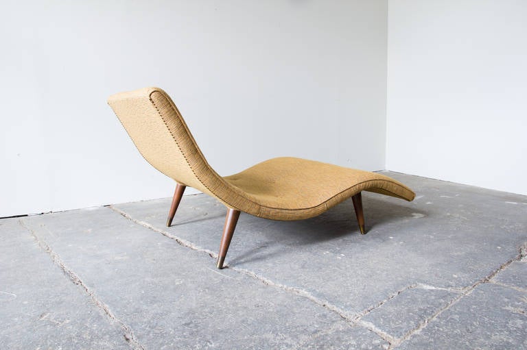 American Adrian Pearsall Wave Chaise