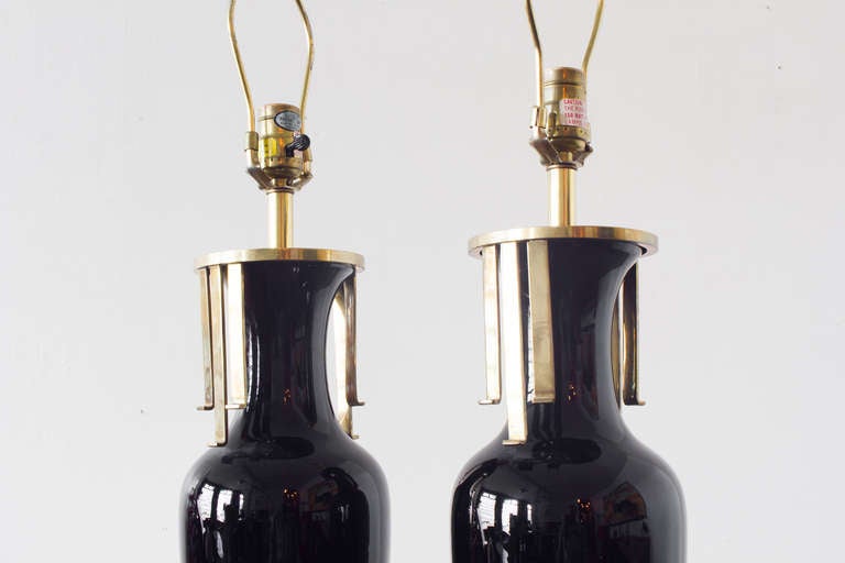 American Pair of Chapman Lamps