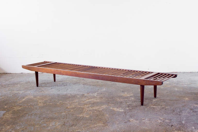 Milo Baughman Dowel Bench