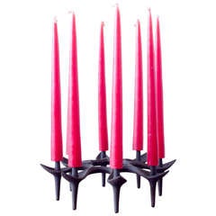 Sculptural Dansk Candleholder