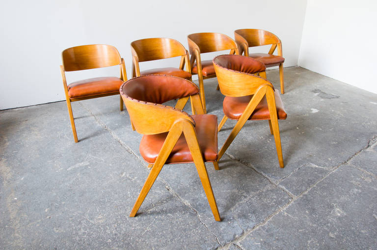 1940s Allan Gould Compass Chairs