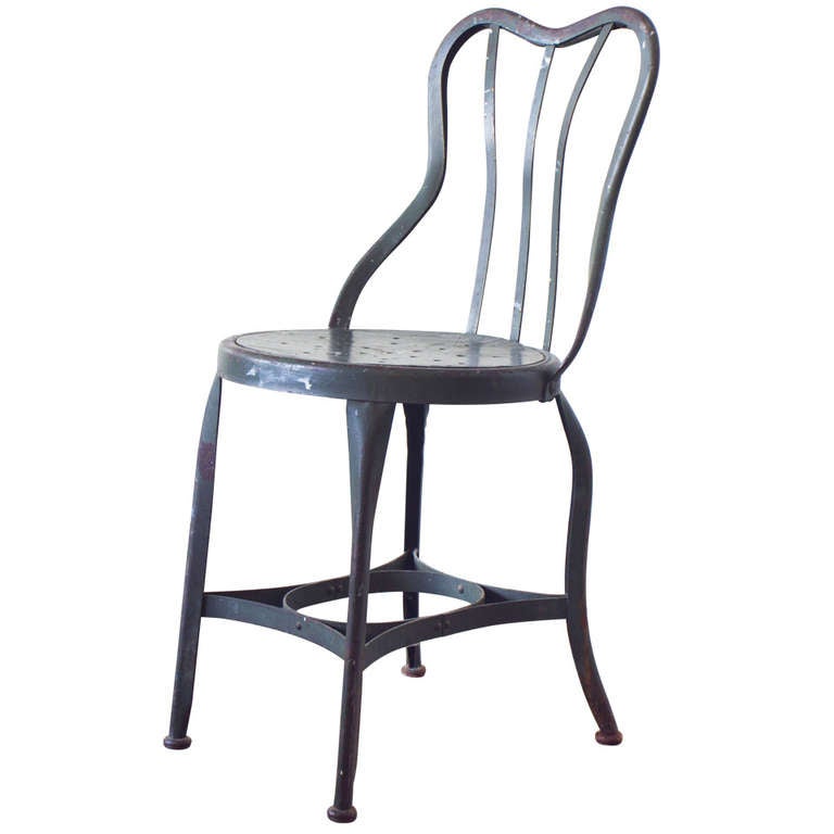 Uhl Toledo Art Steel Cafe Chair at 1stDibs | uhl art steel, uhl