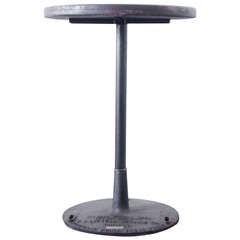 Reclaimed wooden bar table