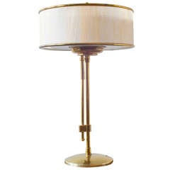 Brass Table Lamp by lightolier