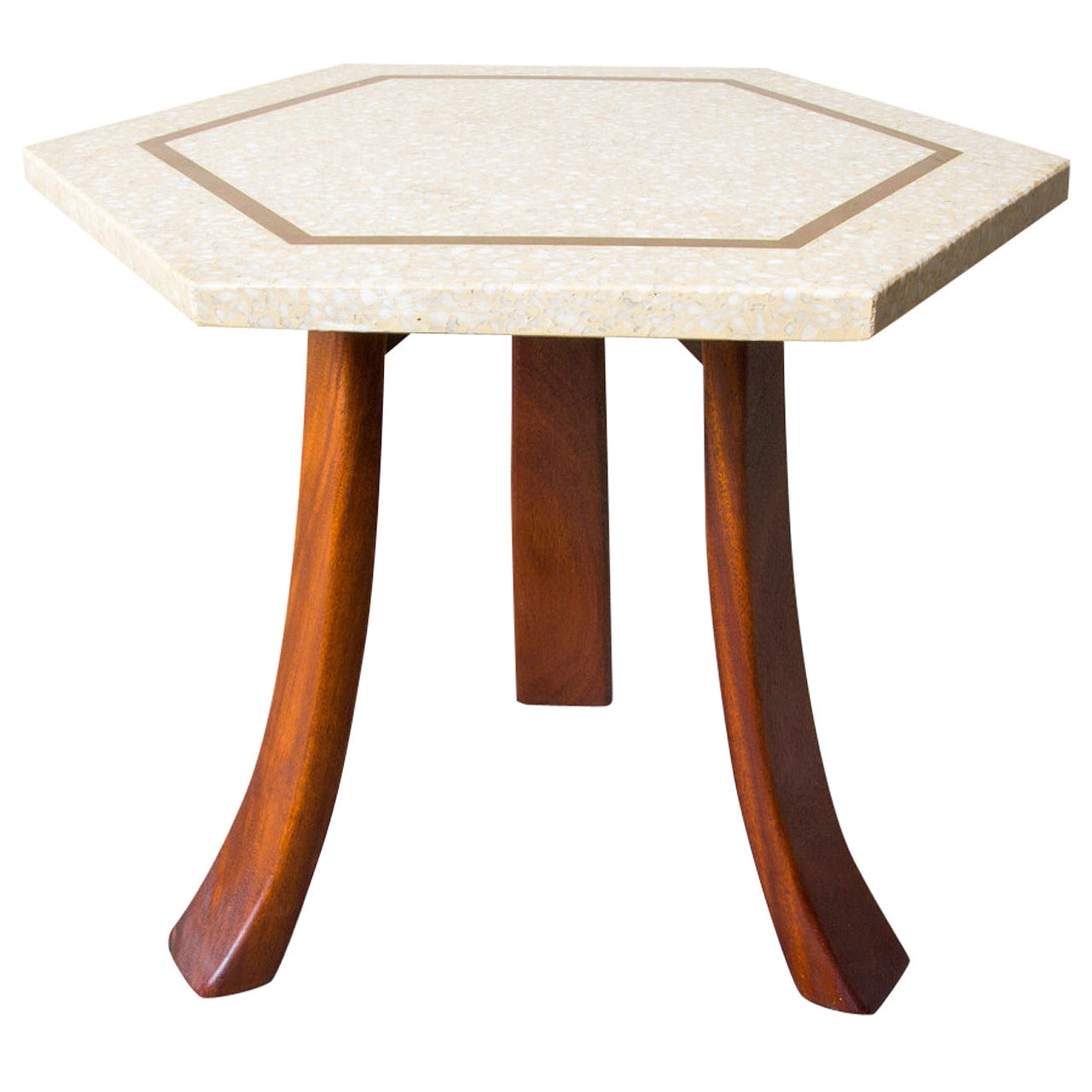 Harvey Probber Hexagonal Side Table