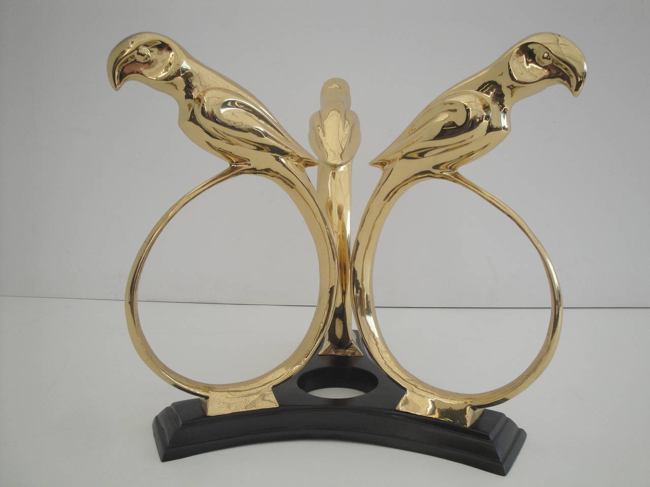 Brass Parrot Coffee or End Table 2