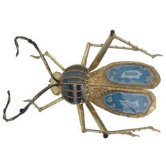 Henri Fernandez Beetle Sculpture or Coffee Table for Atelier Duval-Brasseur 9