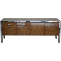 Leon Rosen for Pace Collection Olive Burl Credenza