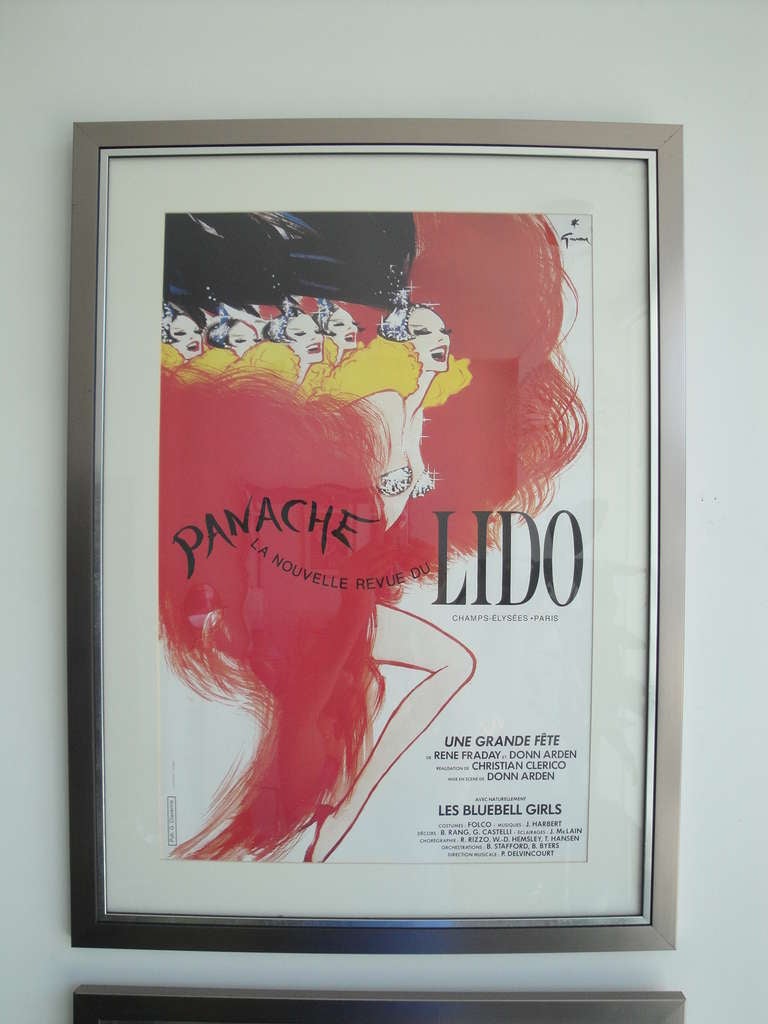 Art Deco Vintage LIDO Posters For Sale