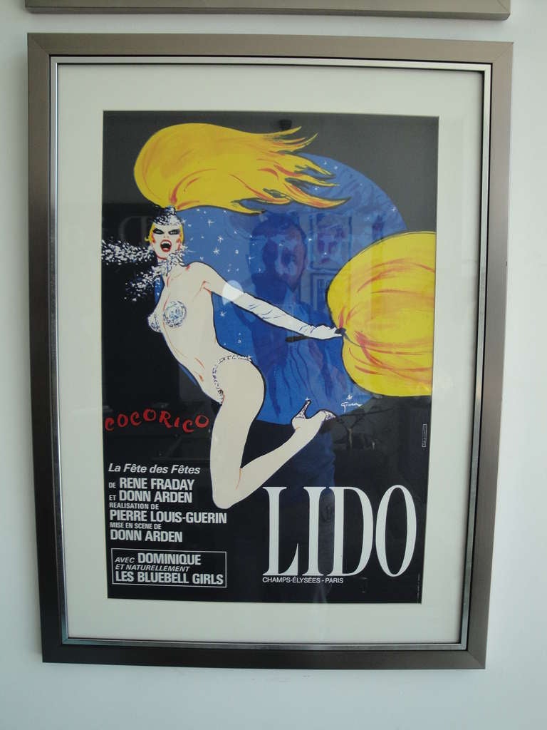 French Vintage LIDO Posters For Sale