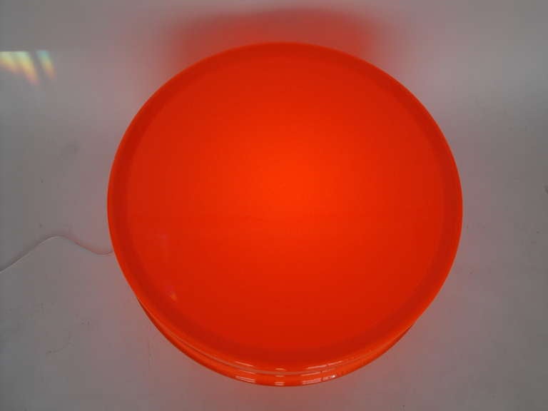 Fab Pop Art Ilumesa Table / Floor lamp by Verner Panton In Good Condition In North Hollywood, CA
