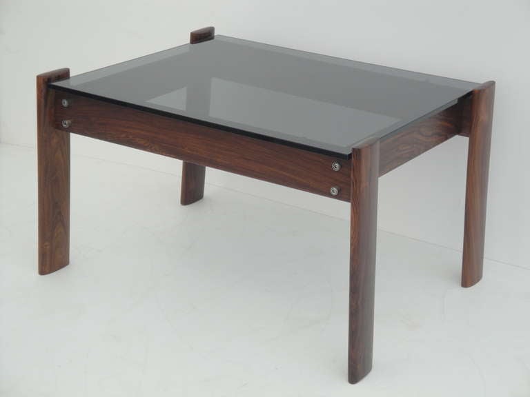 Percival Lafer Brazilian rosewood end or side tables
Priced individually 
Total three available