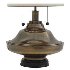 Giant Brass Lamp in Oil Rubbed Bronze Finish