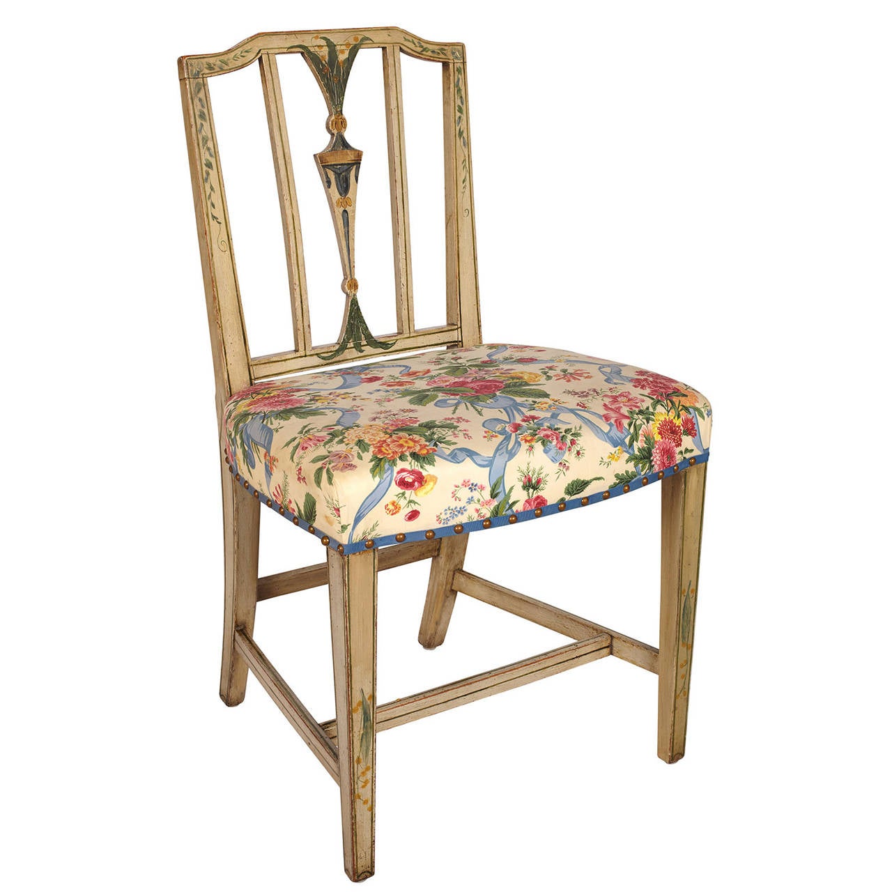Set of Six Sheraton Dining Chairs c.1790