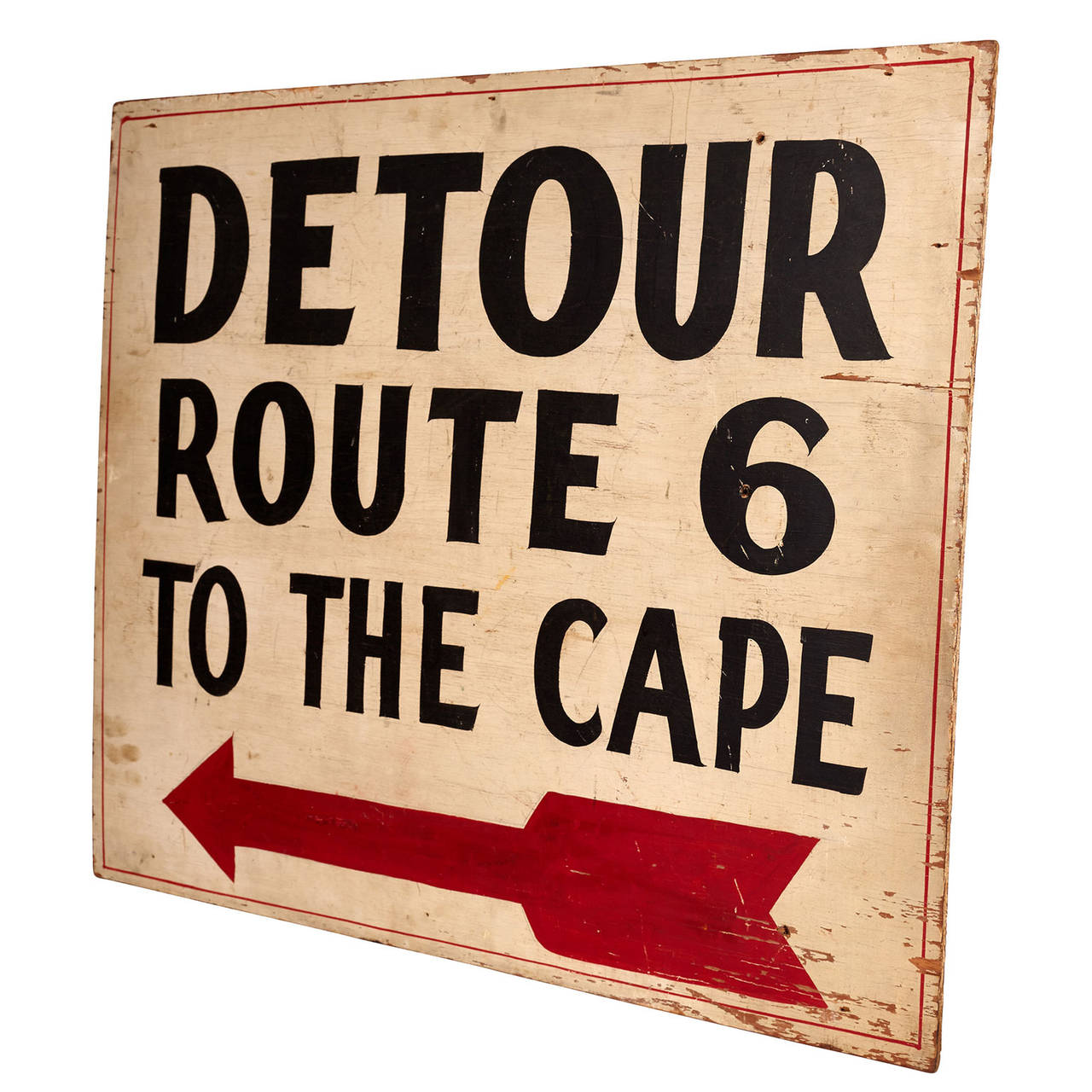 Mid-20th Century Large 1950s Cape Cod Sign