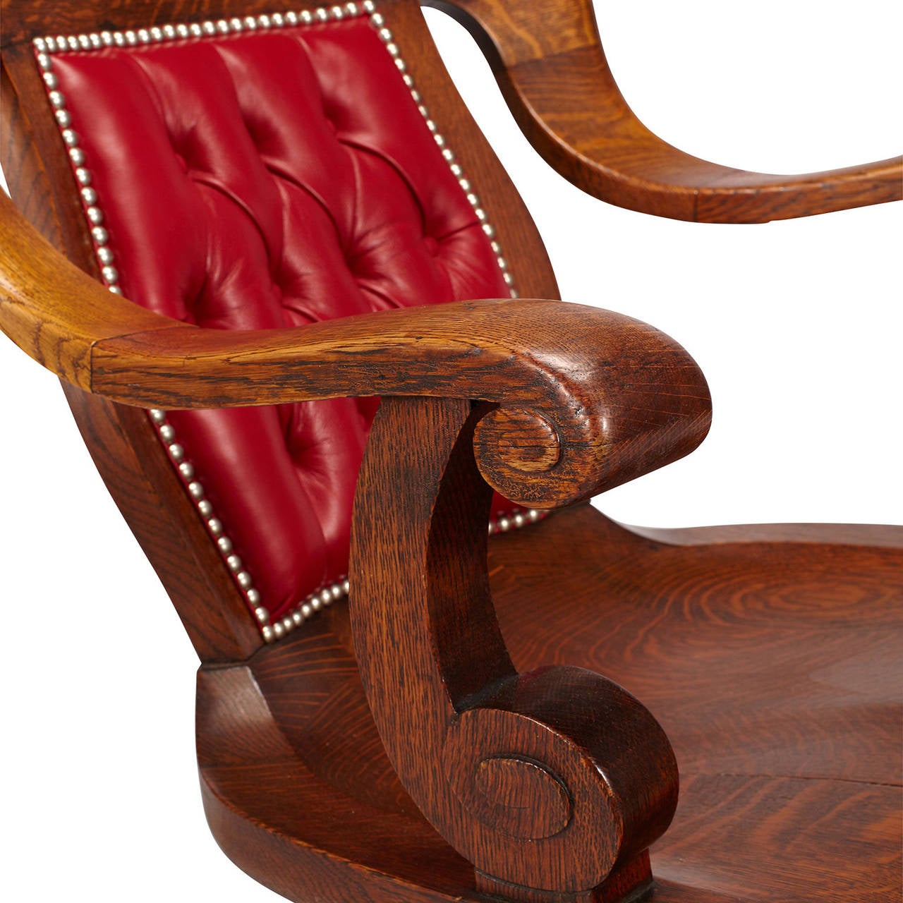 oak bankers chair