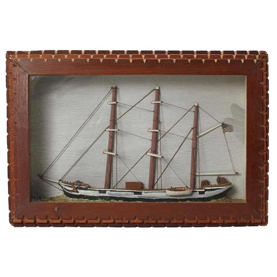 Charles Norgan Ship Box Diorama