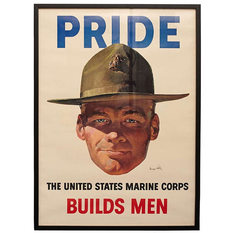 'Pride' Patriotic Print Signed George Porter