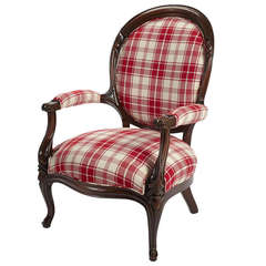 Victorian Walnut Armchair 11