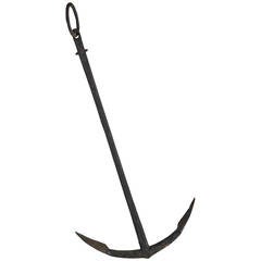 Large Scale Cast Iron Yacht Anchor