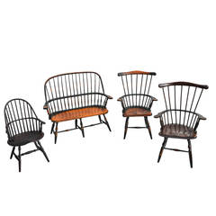 Set of Four Windsor Style Doll Furniture