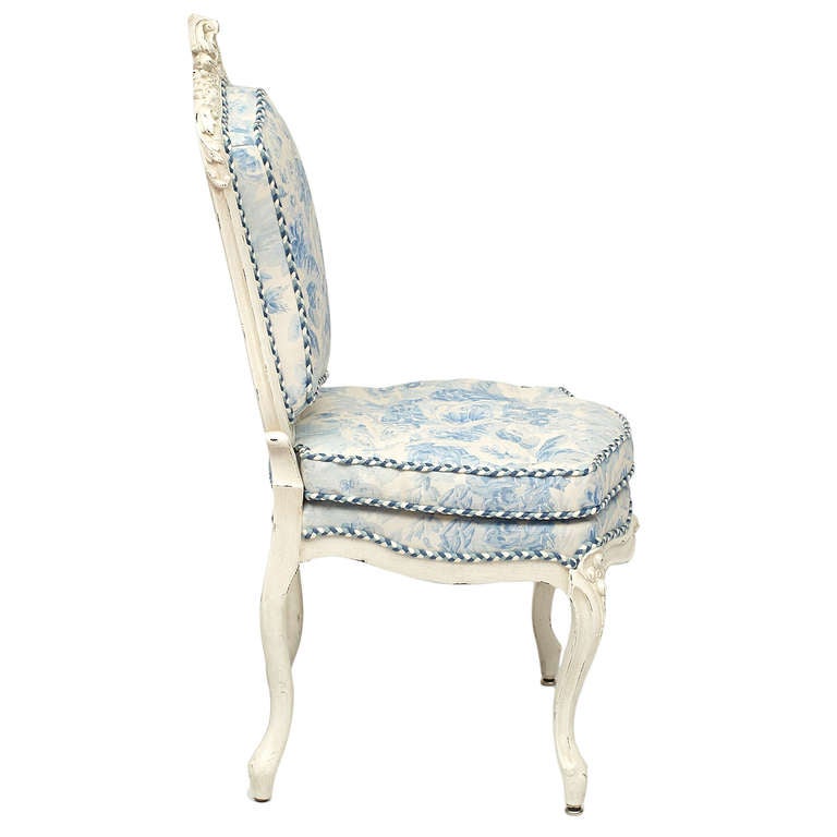 American 19th c. Victorian Upholstered Side Chair