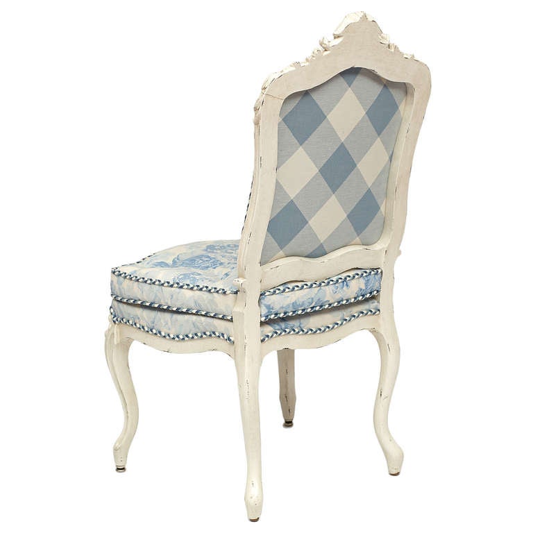 19th c. Victorian Upholstered Side Chair 1